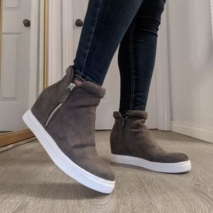 Steve Madden Girl Platform High Top Sneakers